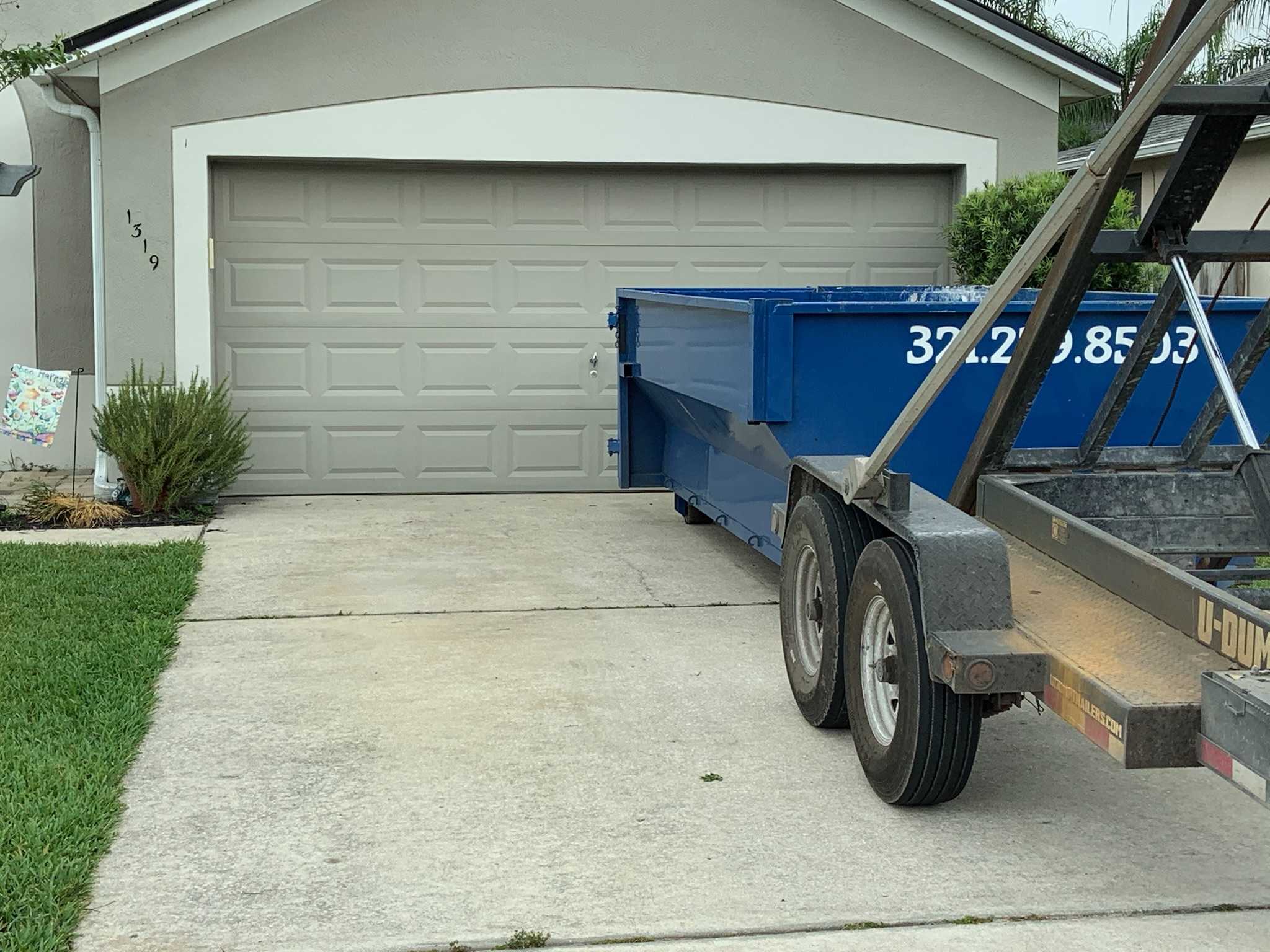 residential dumpster